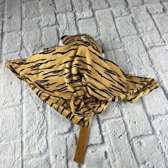 Musical Tiger Lovey Soft Square Orange Black 15 By 15, Detachable Music Device - Picture 7 of 14